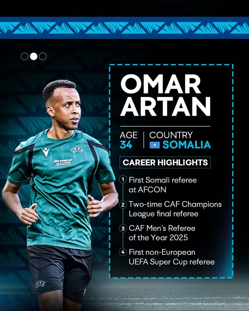 Omar Artan, árbitro Supercopa UEFA