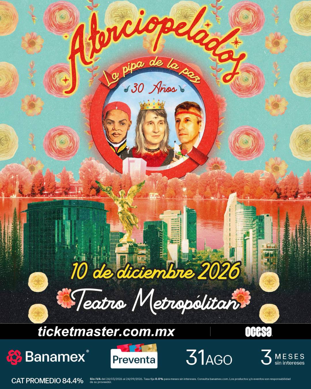aterciopelados en mexico