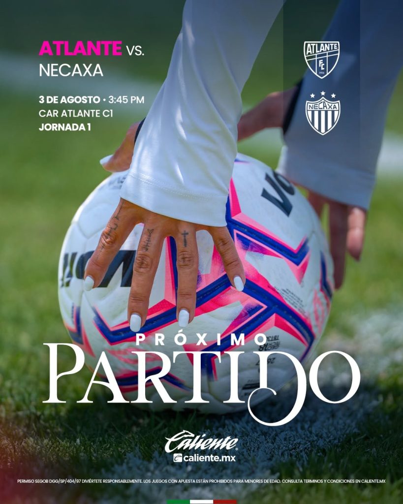 Atlante femenil jugará a puerta cerrada