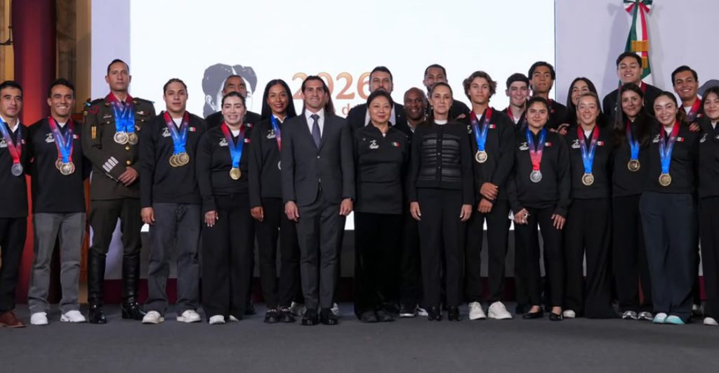 Sheinbaum promete aumento del 10% en becas para atletas rumbo a Los Ángeles 2028