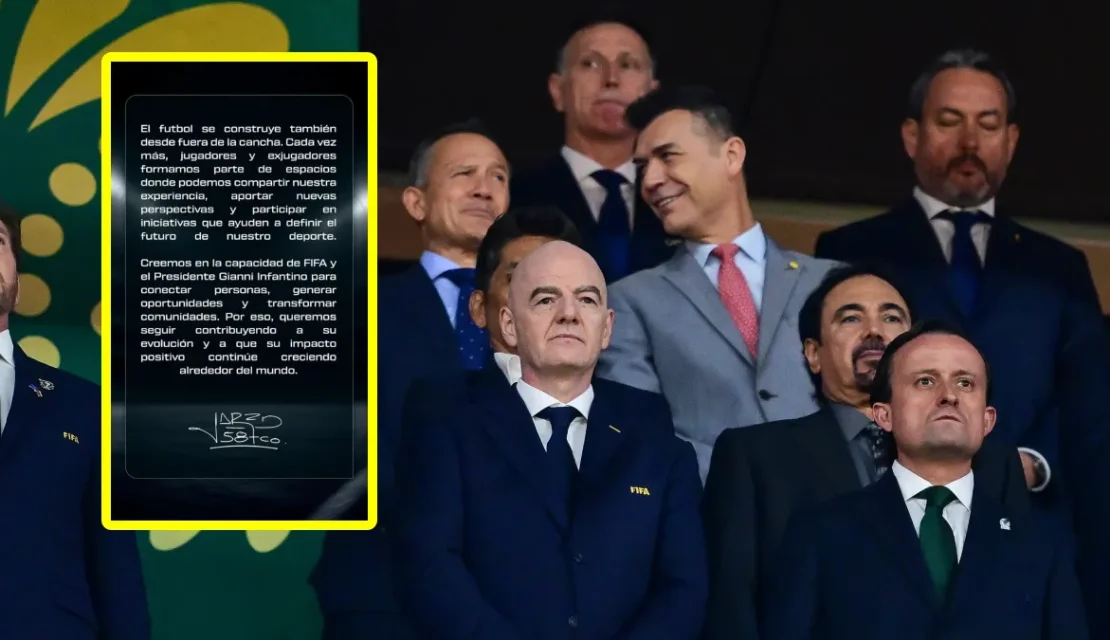 “Creemos en su capacidad”: Exjugadores como Cafú, Roberto Carlos y Borgetti respaldan a Infantino