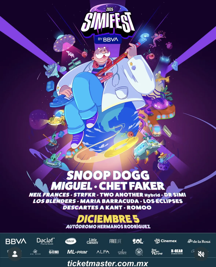cartel completo del simi fest 2026