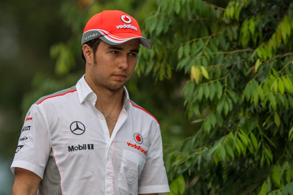 Checo Pérez en Mclaren