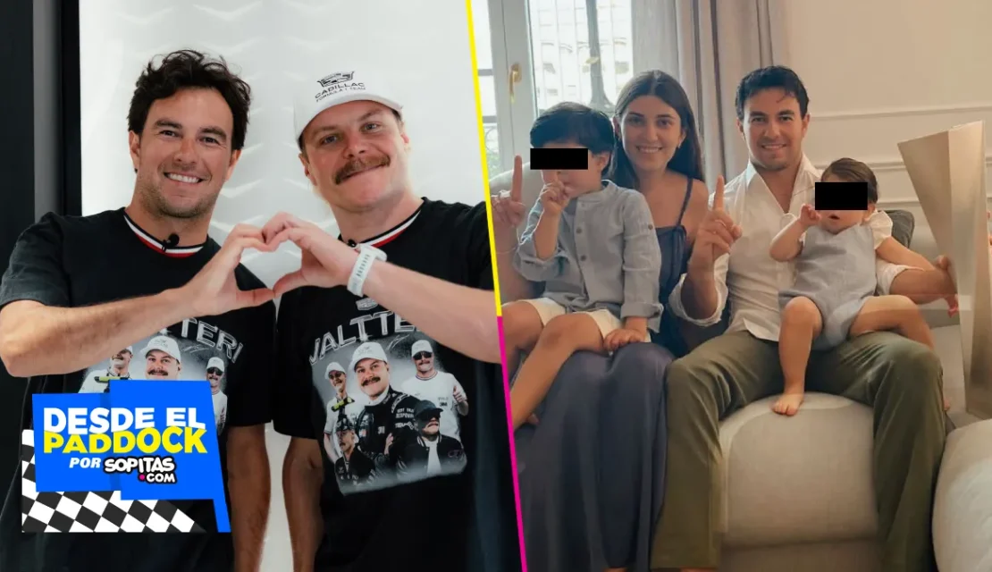 Checo Pérez solo dejaría la Fórmula 1 por sus hijos y planea ser mánager de pilotos jóvenes