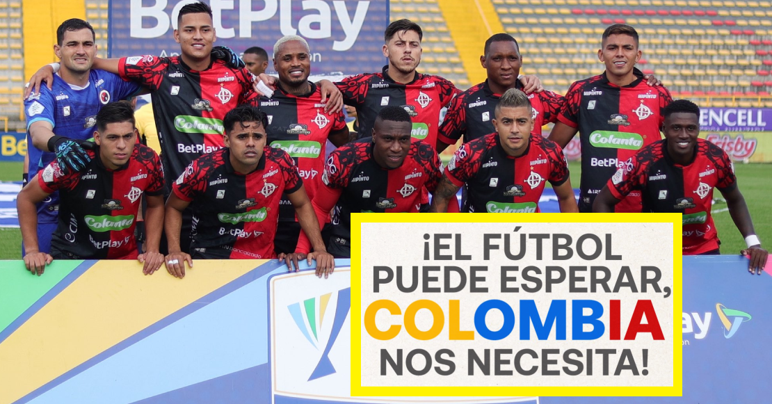 Colombia suspende una semana el futbol tras sismo de 7.4