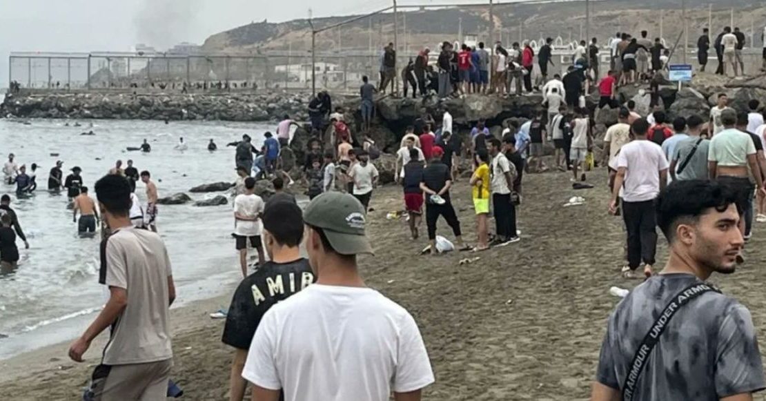 El repunte migratorio en Ceuta vuelve a encender las alarmas en España