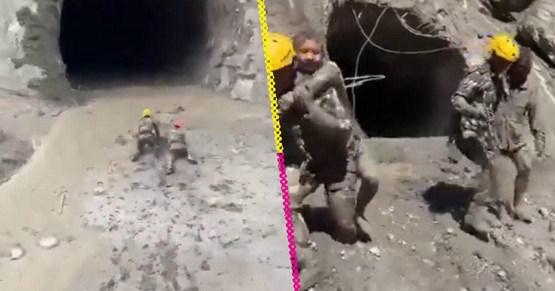 Así sobrevivieron trabajadores atrapados en un túnel inundado en Nepal