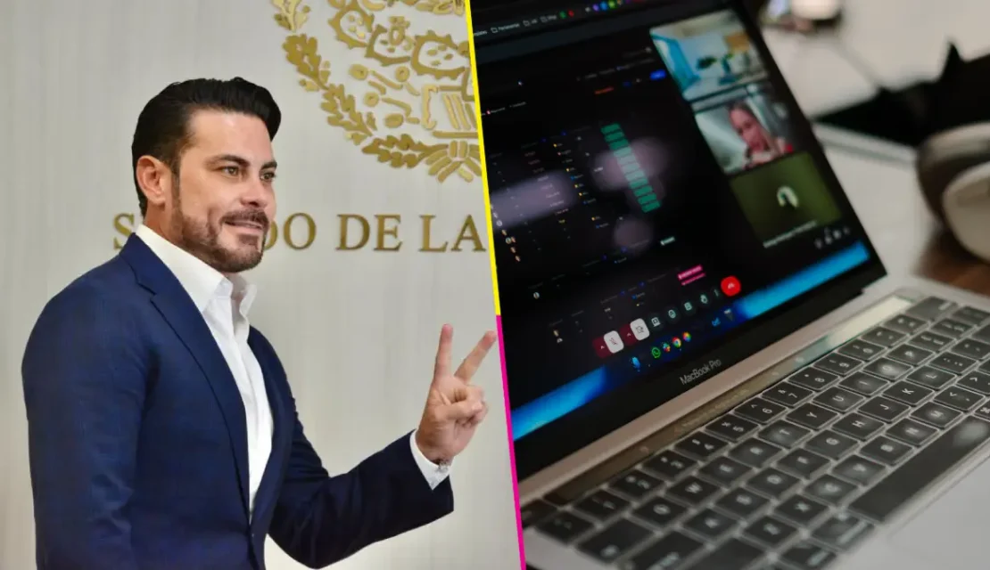 ¡Qué oso! Diputado del PRI deja abierto el micro durante sesión y todos escuchan sus planes