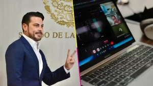 ¡Qué oso! Diputado del PRI deja abierto el micro durante sesión y todos escuchan sus planes