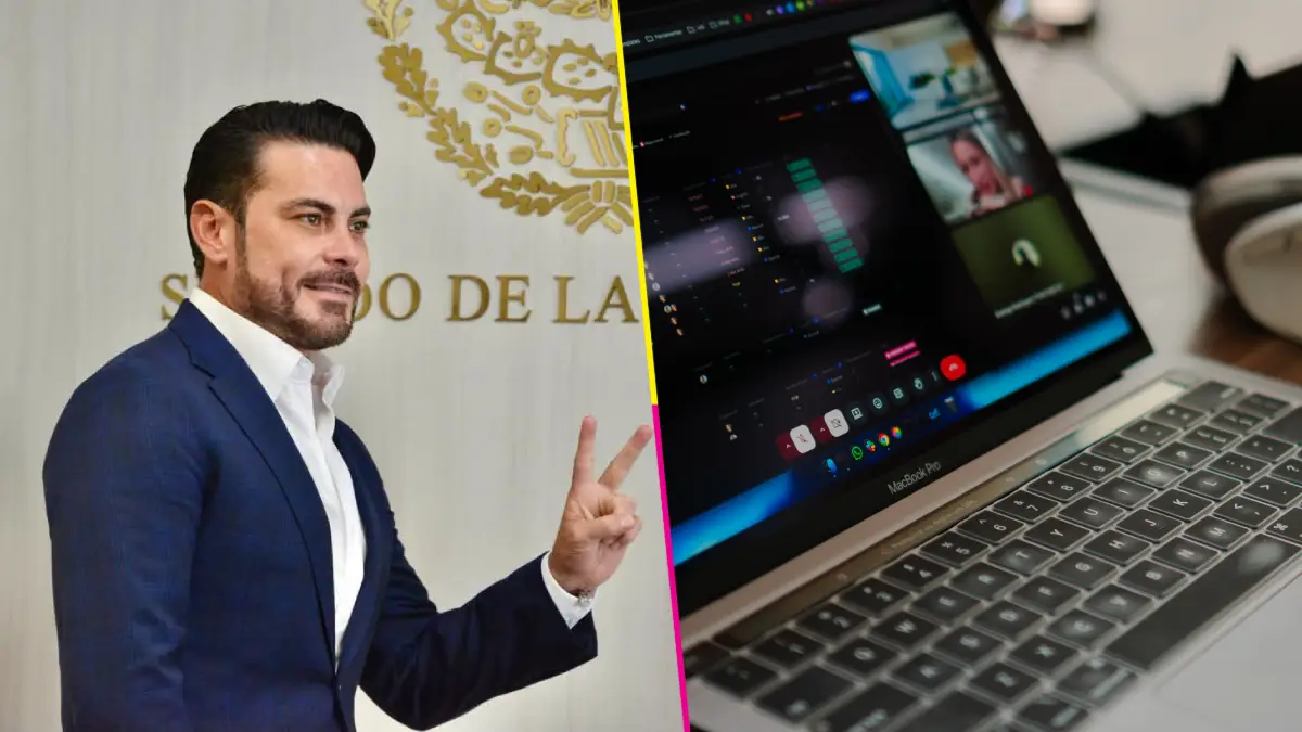 ¡Qué oso! Diputado del PRI deja abierto el micro durante sesión y todos escuchan sus planes