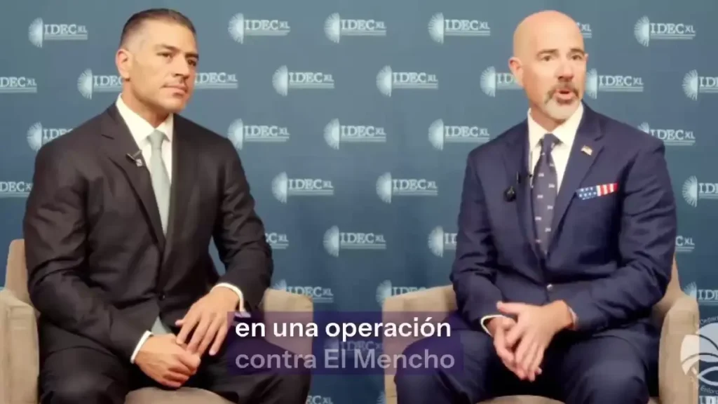 Íntimos amixs: Terry Cole presume amistad con Harfuch, quien además le informó de la captura de ‘El Mencho’