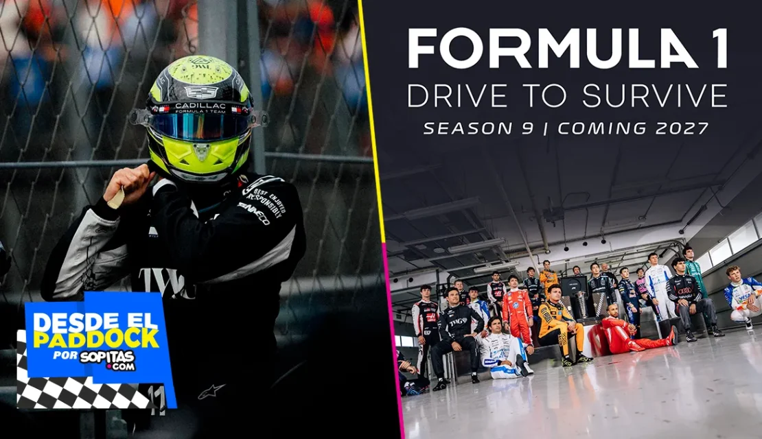 ¡Queremos capítulo de Checo y Cadillac! F1 y Netflix confirman novena temporada de Drive to Survive