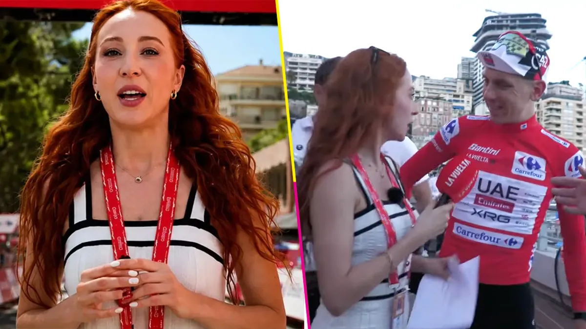La influencer que incomoda en La Vuelta de España
