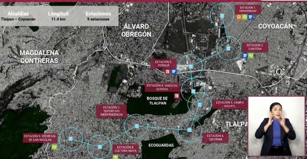 Échale un ojo a las estaciones de las nuevas líneas 4, 5 y 6 del Cablebús en CDMX