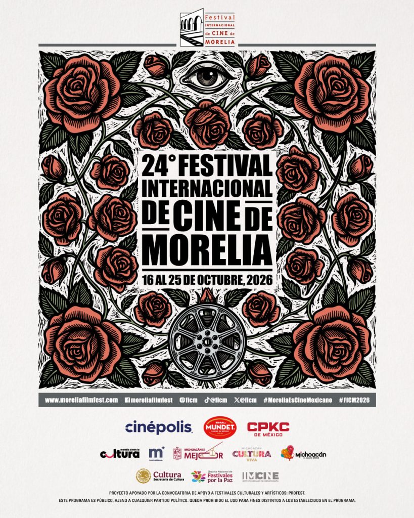 Imagen oficial del Festival Internacional de Cine de Morelia 2026