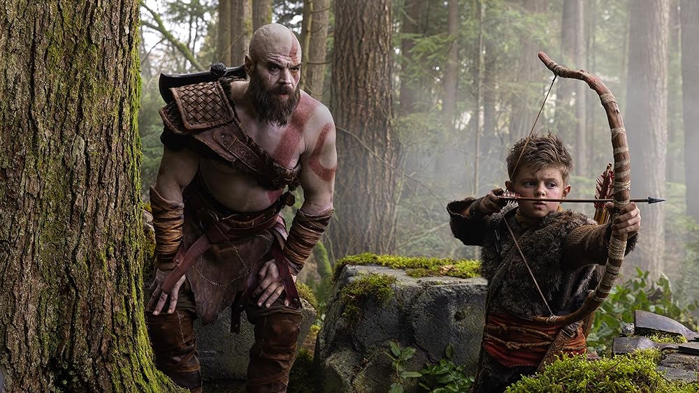 Imagen de la serie 'God of War' con Ryan Hurst