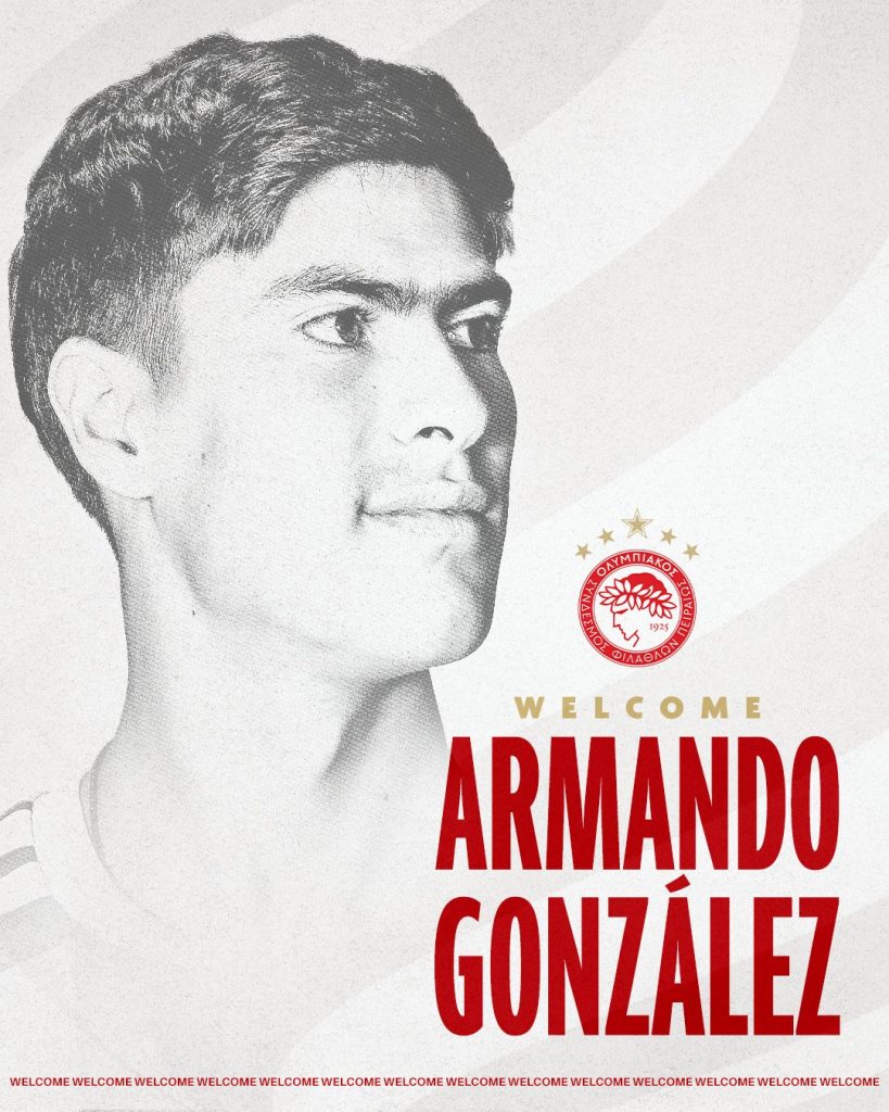 La 'Hormiga' González se convierte en nuevo jugador del Olympiacos