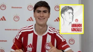 La 'Hormiga' González se convierte en nuevo jugador del Olympiacos