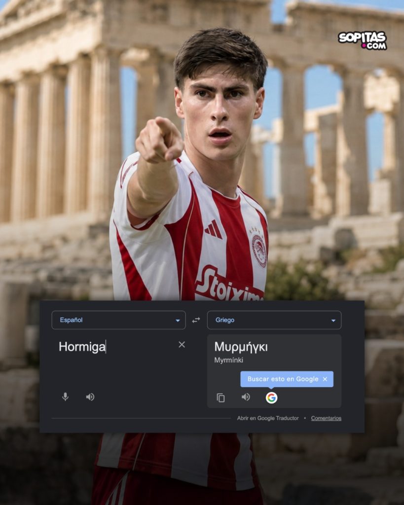 'Hormiga' González al Olympiacos