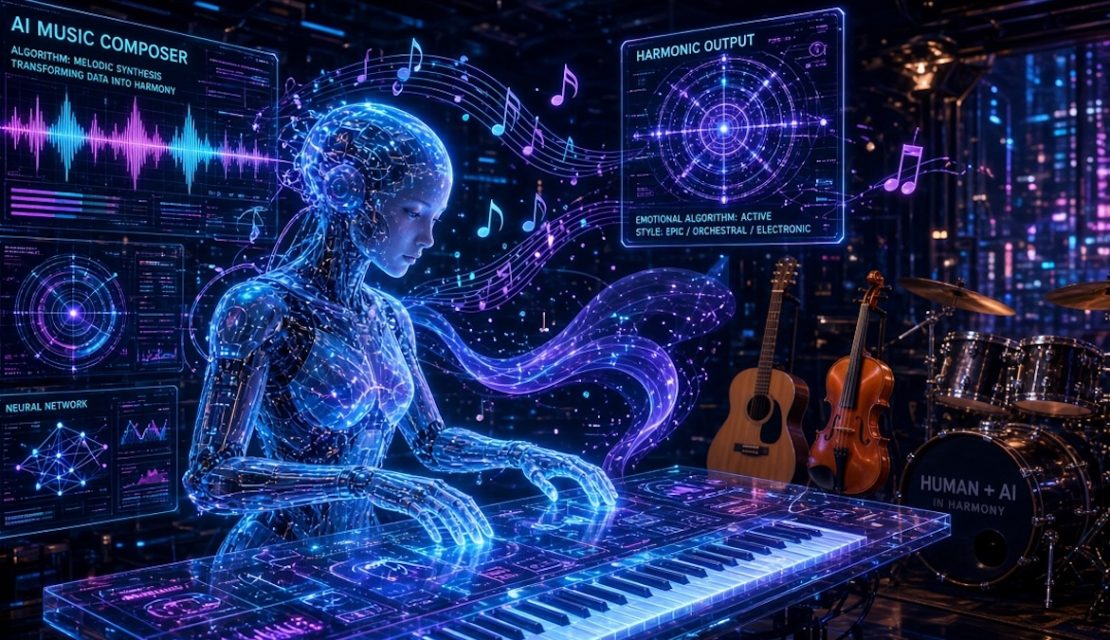¿Sorpresa? 40% de la música publicada en julio de 2026 tiene rastros de IA