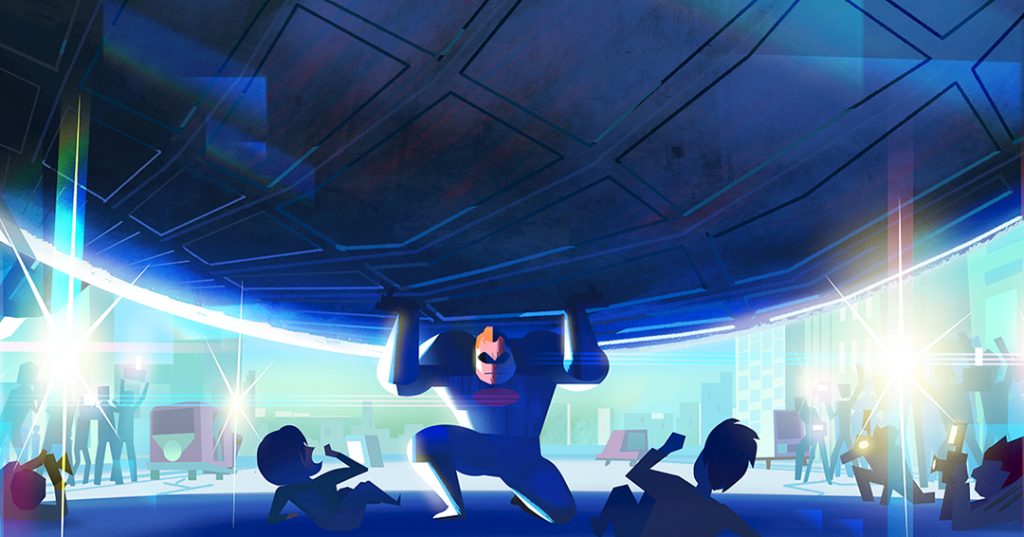 Concept art de 'Los increíbles 3'
