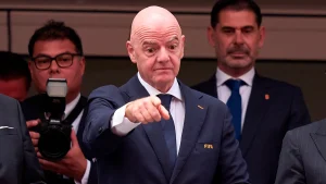 Gianni Infantino, presidente de la FIFA