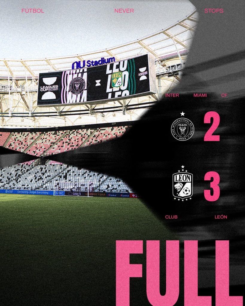 Inter Mami eliminado de la Leagues Cup