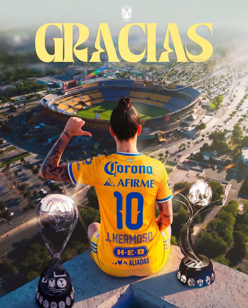 Jenni Hermoso confirma su salida de Tigres Femenil