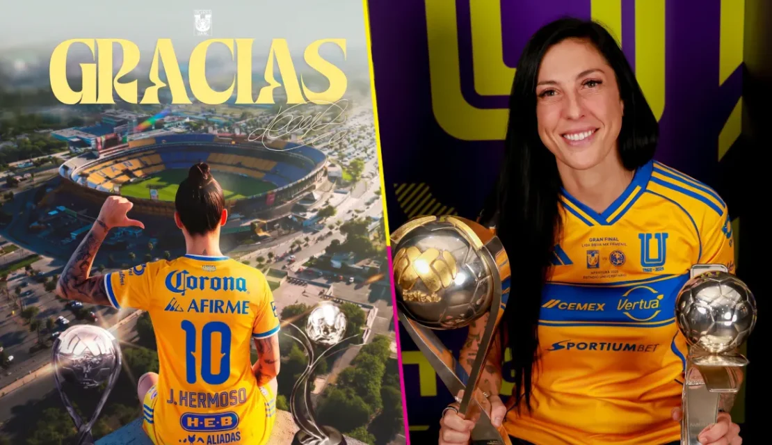 “Es un hasta pronto”: Jenni Hermoso confirma su salida de Tigres Femenil