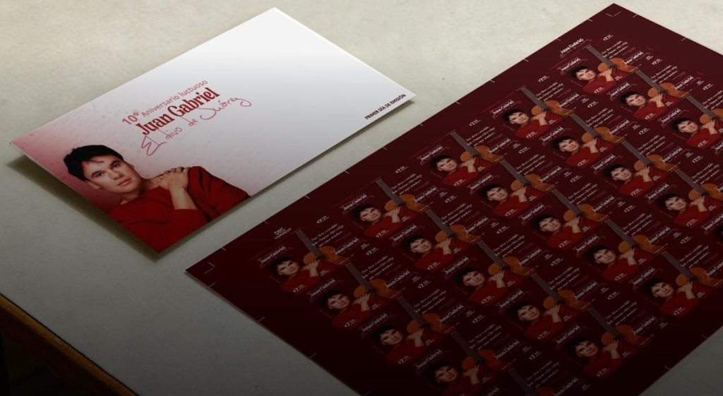 juan gabriel timbre postal