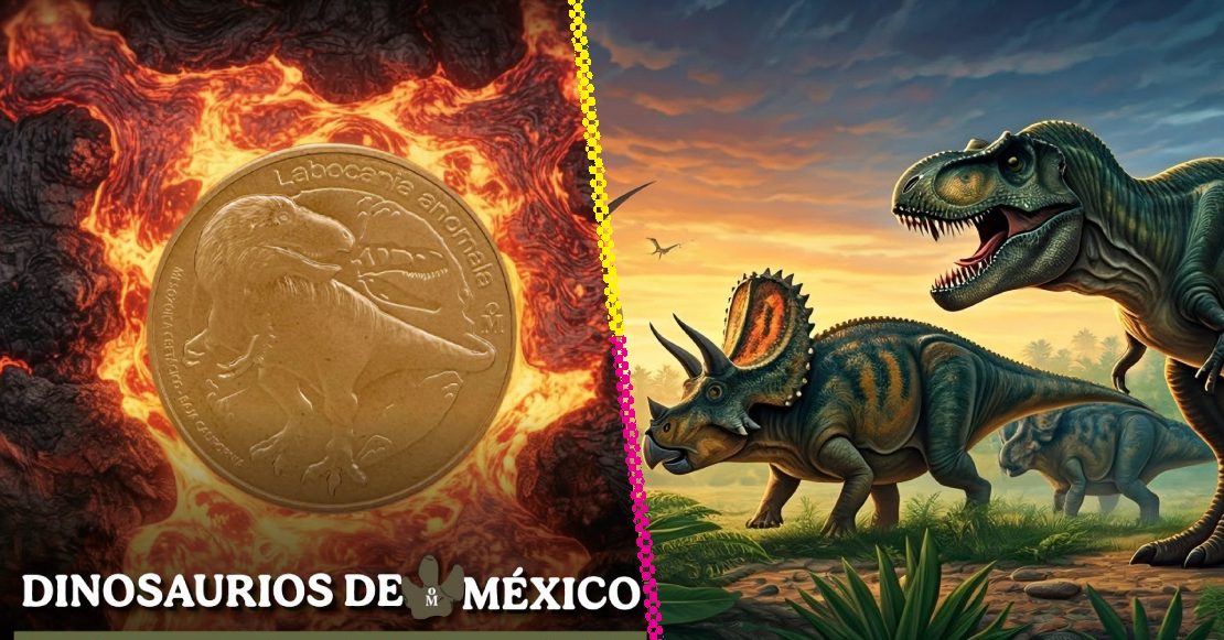 Los dinosaurios invadieron la Casa de Moneda y los puedes coleccionar