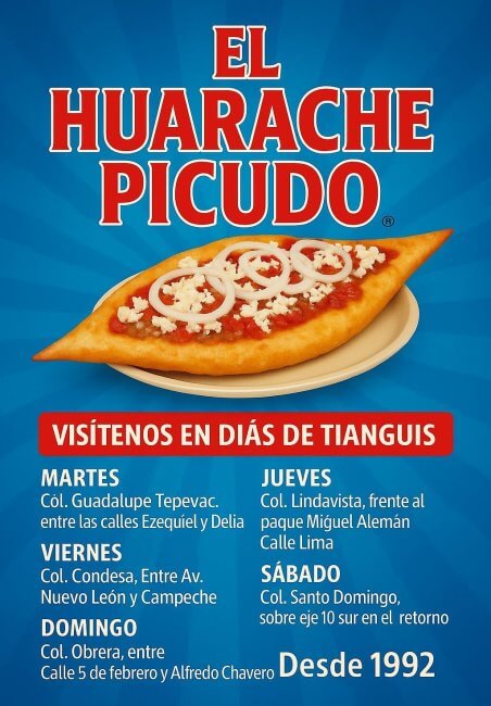 La ruta de la garnacha: Los mejores huaraches de la CDMX
