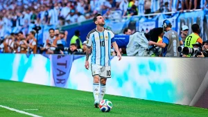 Messi se retiró de la Selección Argentina