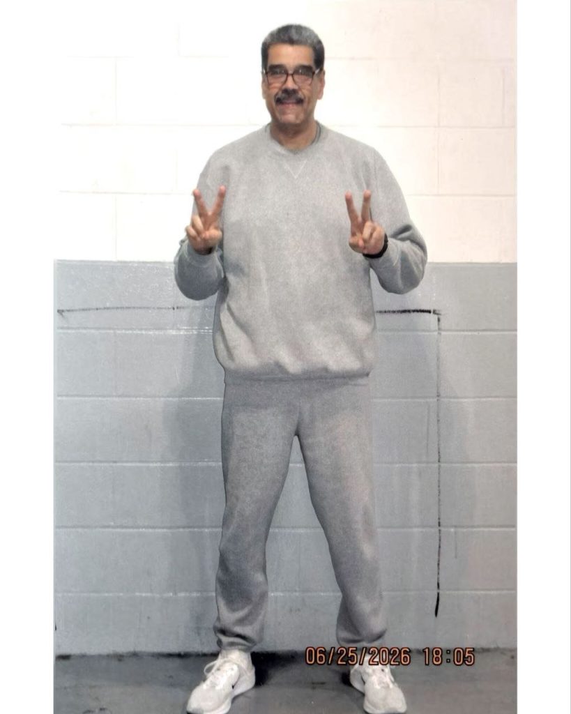 Son reveladas nuevas fotos de Nicolás Maduro desde la cárcel de Nueva York