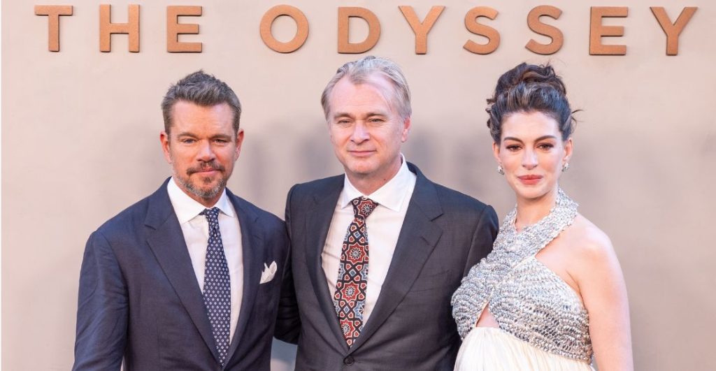 Christopher Nolan en la promoción de 'La Odisea'