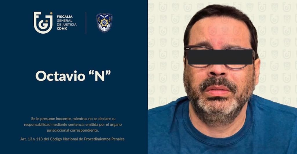 Detienen a Octavio N por tentativa de feminicidio contra recepcionista de hotel en Santa Fe