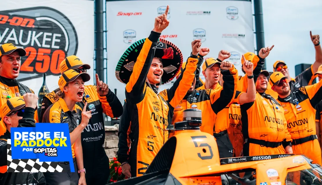 Pato O’Ward empata la marca de victorias del histórico Adrián Fernández en la IndyCar