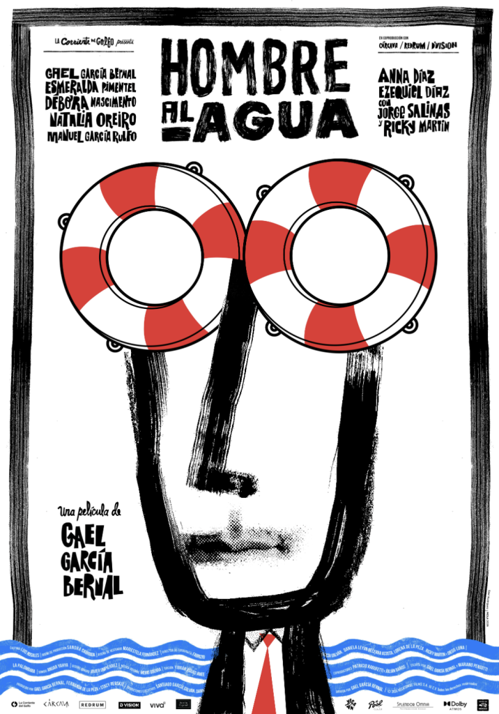 Póster oficial de 'Hombre al agua'