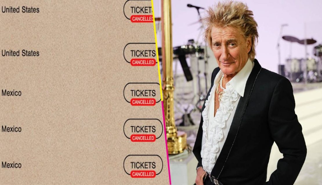 Rod Stewart cancela por un mes su tour de despedida, incluyendo fechas en México