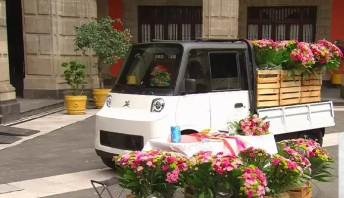 Presentan Olinia Carga, el nuevo vehículo eléctrico hecho para transportar mercancía