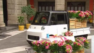 Presentan Olinia Carga, el nuevo vehículo eléctrico hecho para transportar mercancía
