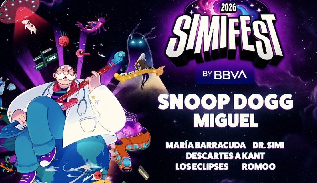 ¡Snoop Dogg en el primer adelanto del lineup del Simifest 2026!