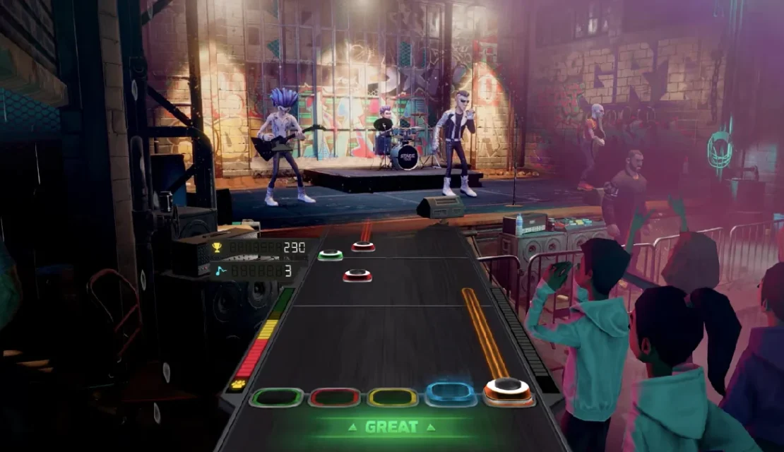 ¿Rock band eres tú? Stage Tour, el sucesor de los juegos de música