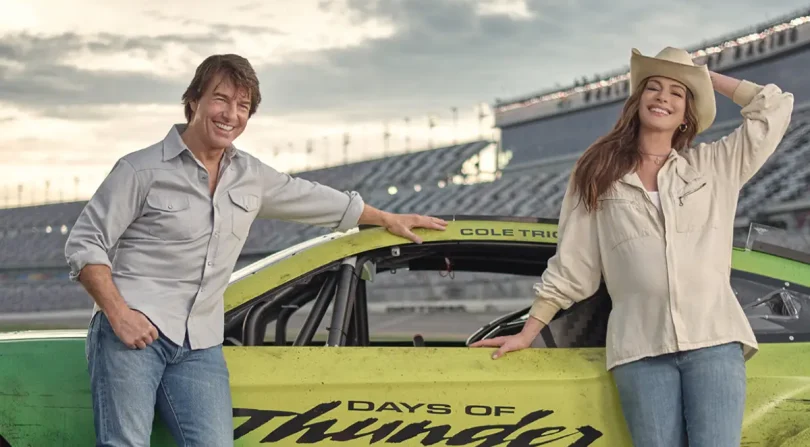 Anne Hathaway se sube al auto de Tom Cruise en Days of Thunder; ya tenemos fecha de estreno y más detalles