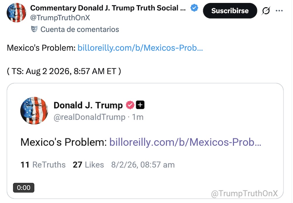"México es amigo de todo el mundo": Sheinbaum responde a presiones de Trump
