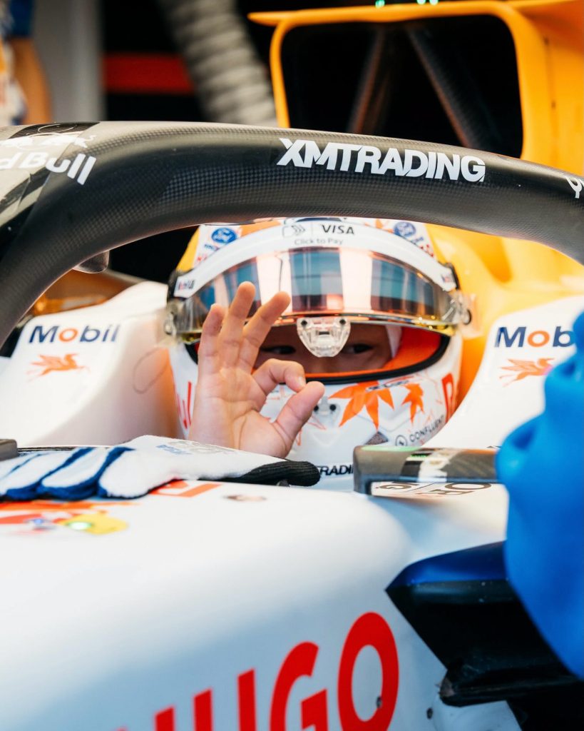 Yuki Tsunoda en Zandvoort