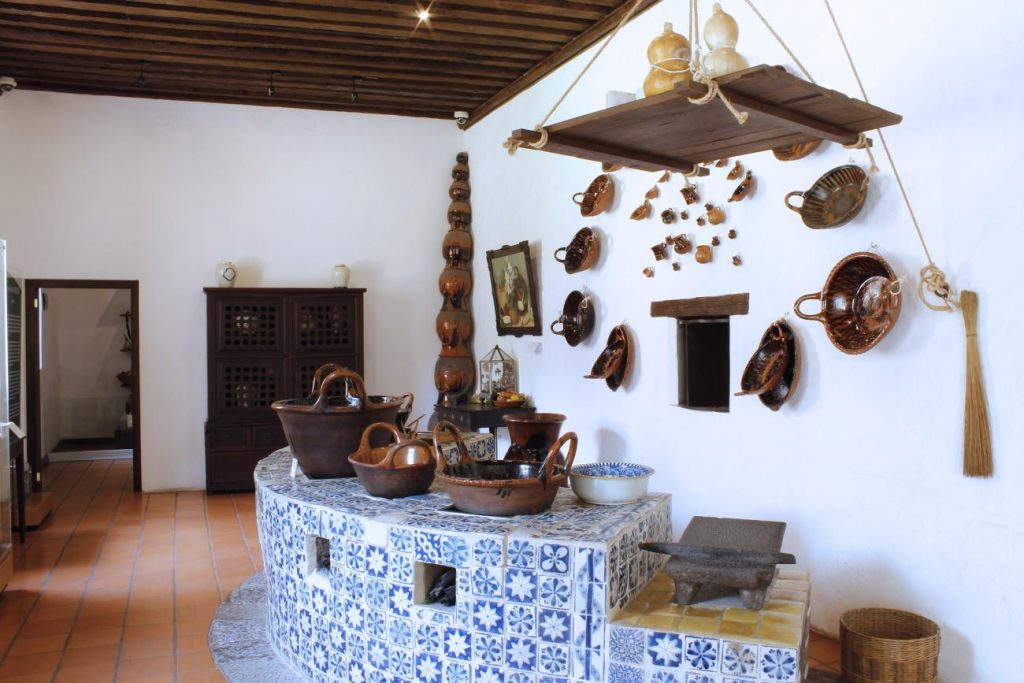 Cocina del Ex Convento de Santa Mónica en Puebla