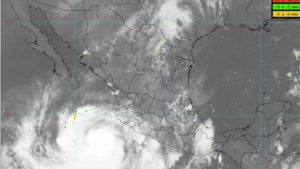 Trayectoria y estados afectados por el huracán Rachel