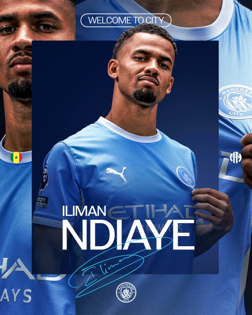 Iliman Ndiaye del Manchester City