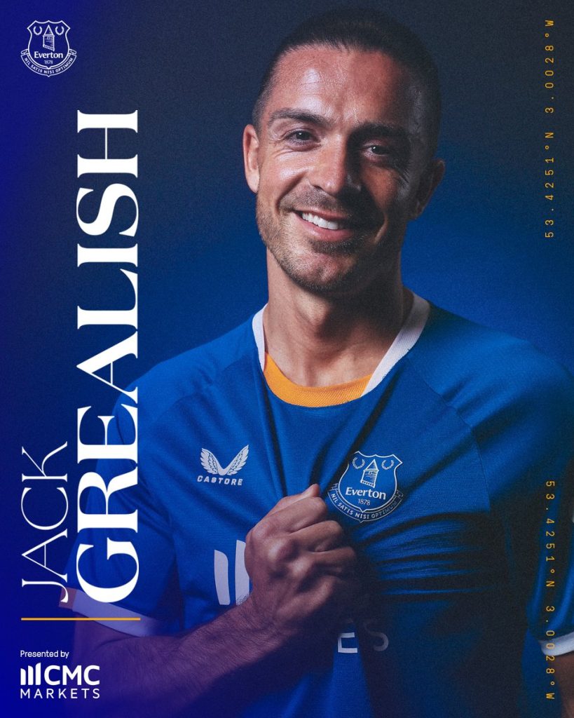 Jack Grealish
Del Manchester City a Everton